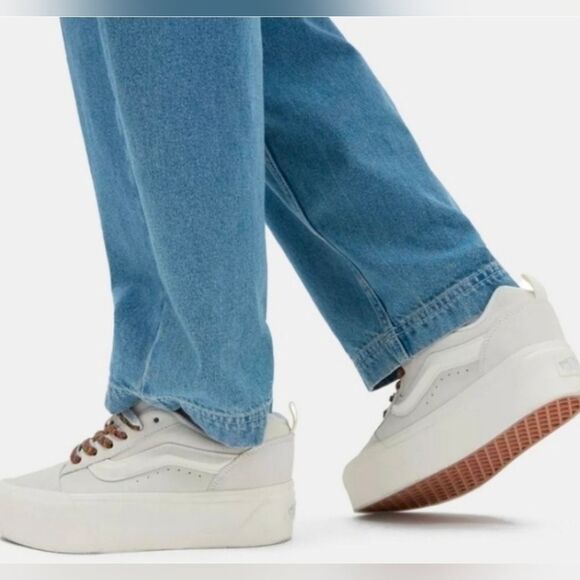 Vans Knu Stack White Chunky Pkatform Sneakers Size Women's 7.5/ Mens 6 NWOB - Picture 2 of 9